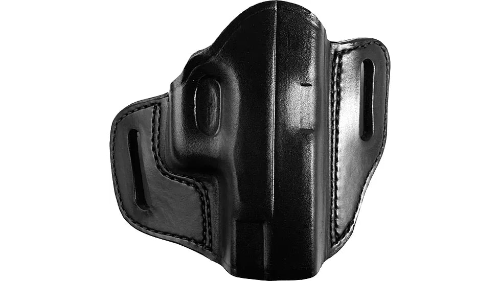 Gould &amp; Goodrich Open Top Two Slot Concealment OWB Belt Holster, Glock 26/27/33/39, Right Hand, Black, B800-G27