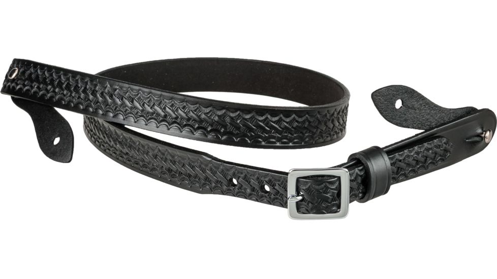 Gould &amp; Goodrich Shoulder Strap, 22, Standard Hardware, Black Weave, B99-22W