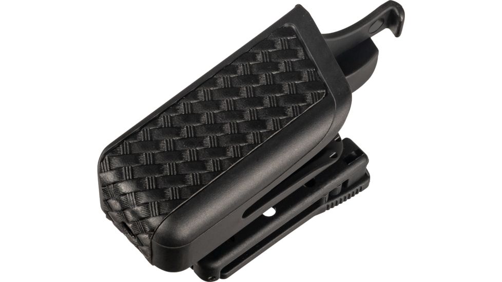 Gould &amp; Goodrich Single Magazine Case, Left Hand, Black Weave, Fits Glock 17, 22, 34, 35, T528-7WLH