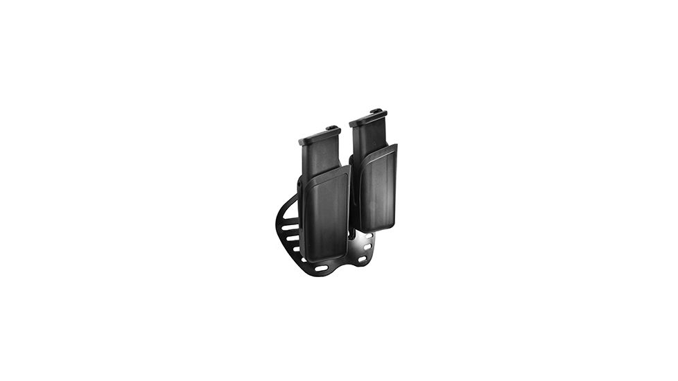 Gould &amp; Goodrich Open-Top Double Magazine Case, Right Hand, Glock 20, 21, Black, T537-4