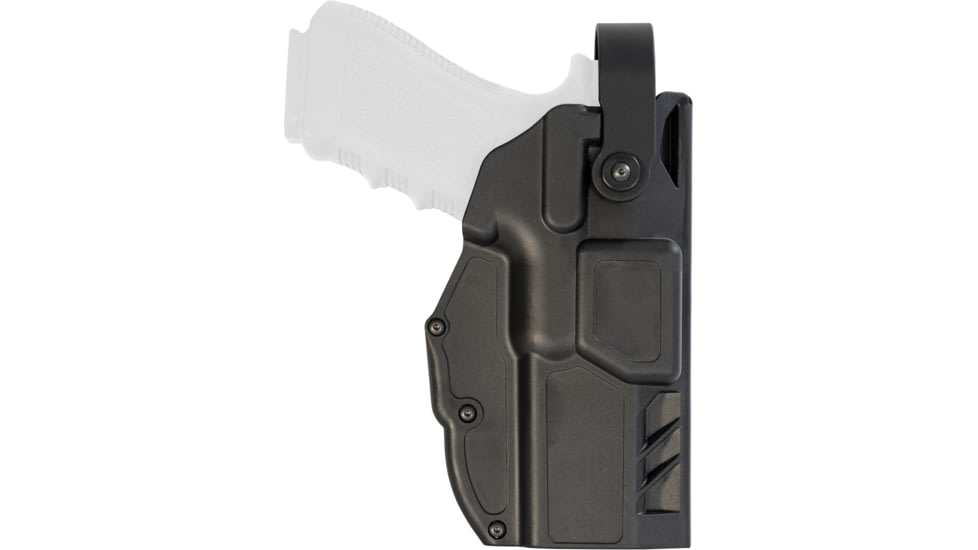 Gould &amp; Goodrich TELR X3000 Non-Light Bearing OWB Belt Holster, Glock 19, No Hood, Frame Paddle &amp; Belt Loop, Left Hand, Black, X3000-19N-5LH