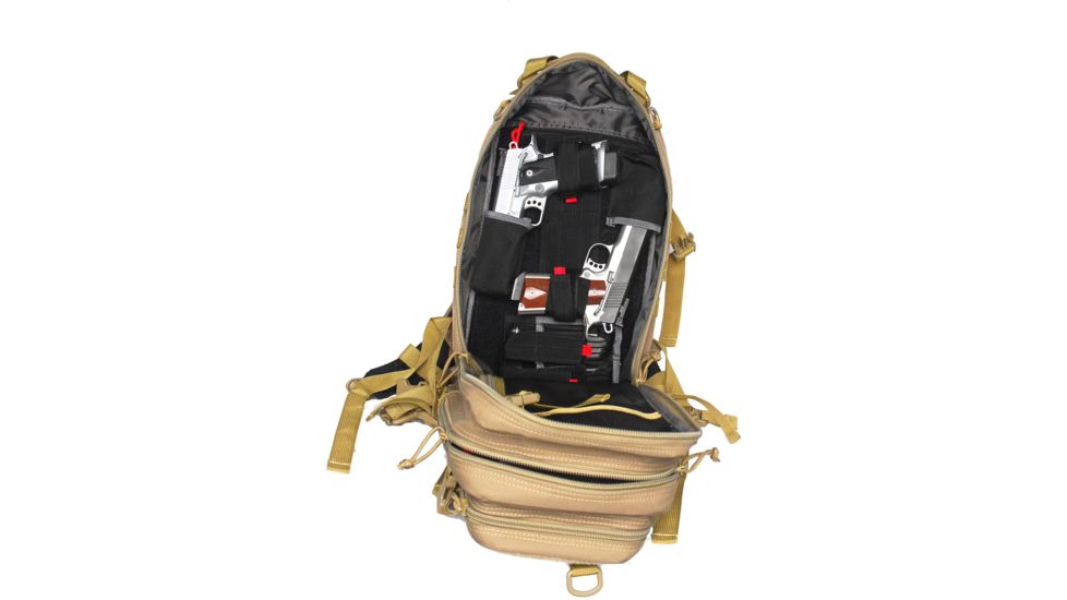 GPS Goutdoor Bugout Loaded PK TN Backpack, T1611LTB