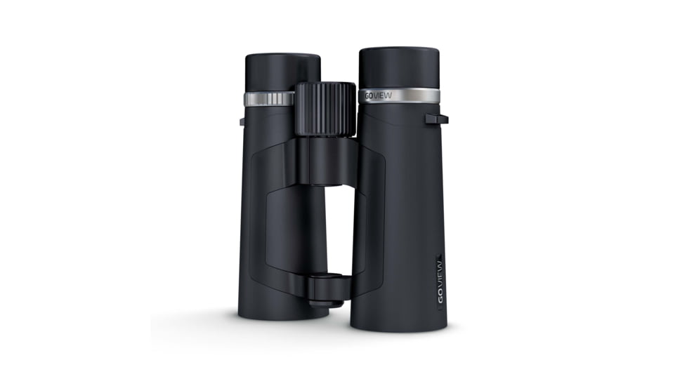GoView ZOOMR 10x42mm Roof Prism Binoculars, Phantom Black, 4260527416005