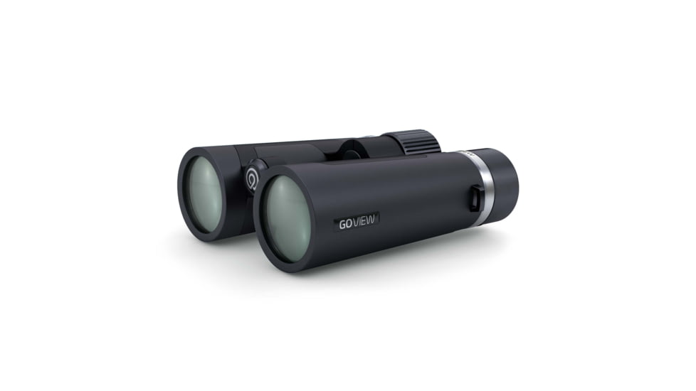 GoView ZOOMR 10x42mm Roof Prism Binoculars, Phantom Black, 4260527416005