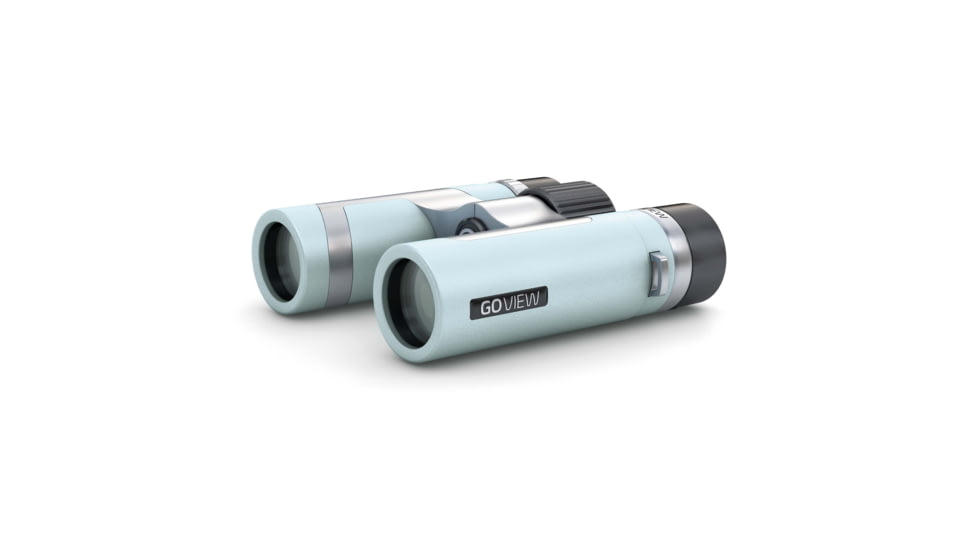 GoView ZOOMR 8x26mm Roof Prism Binoculars, Miami Blue, 4260527415923