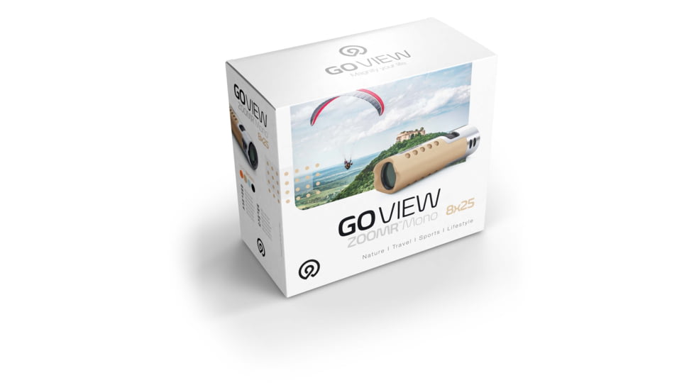 GoView ZOOMR HD 8x25mm Monoculars, Light Brown, 4260527416036