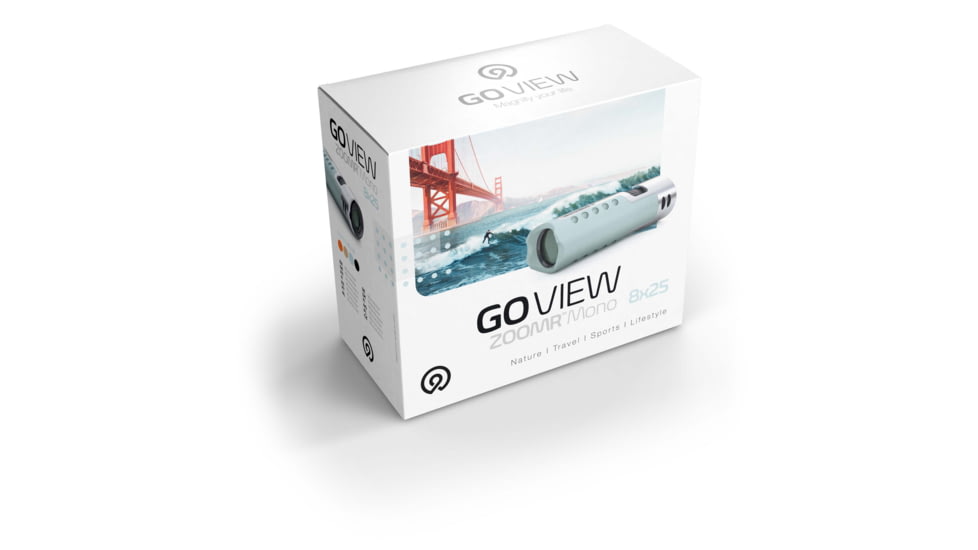 GoView ZOOMR HD 8x25mm Monoculars, Miami Blue, 4260527416050