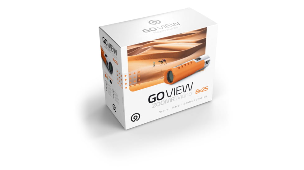 GoView ZOOMR HD 8x25mm Monoculars, Sunset Orange, 4260527416029