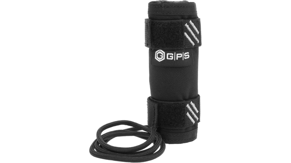 GPS 22Lr Tactical Suppressor Cover, Black, 5in, GPS-T800-22LR-5B