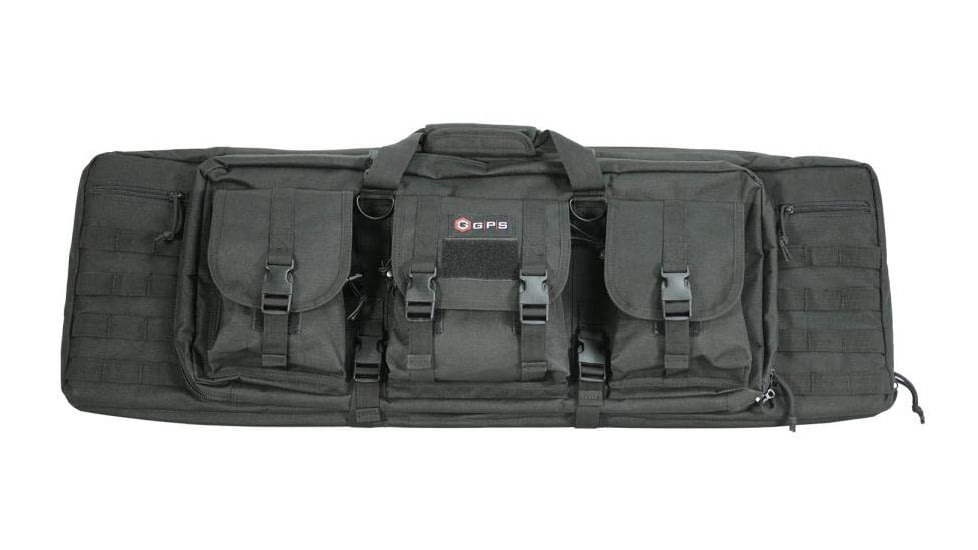 GPS 36-inch Double Rifle Case, Black, GPS-DRC36