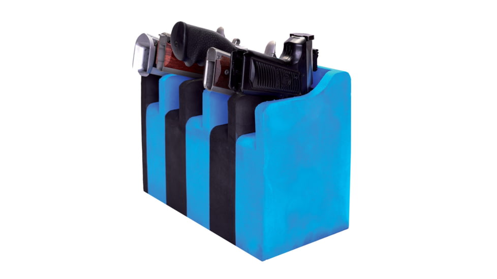 GPS Foam Pistol Cradle - 5 Pistols, Black, GPS-F500CRN