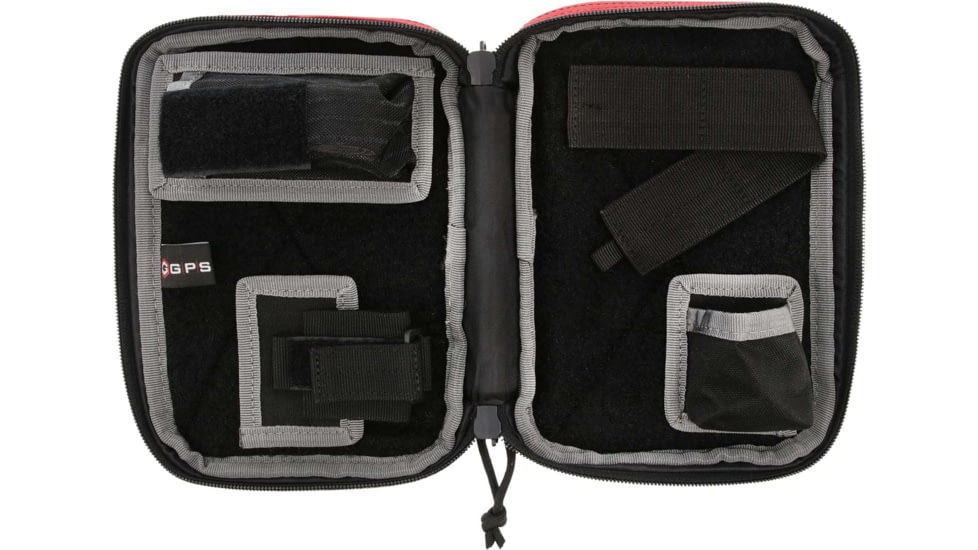 GPS Medical Concealed Case, Red, GPS-MEDCKIT-RD