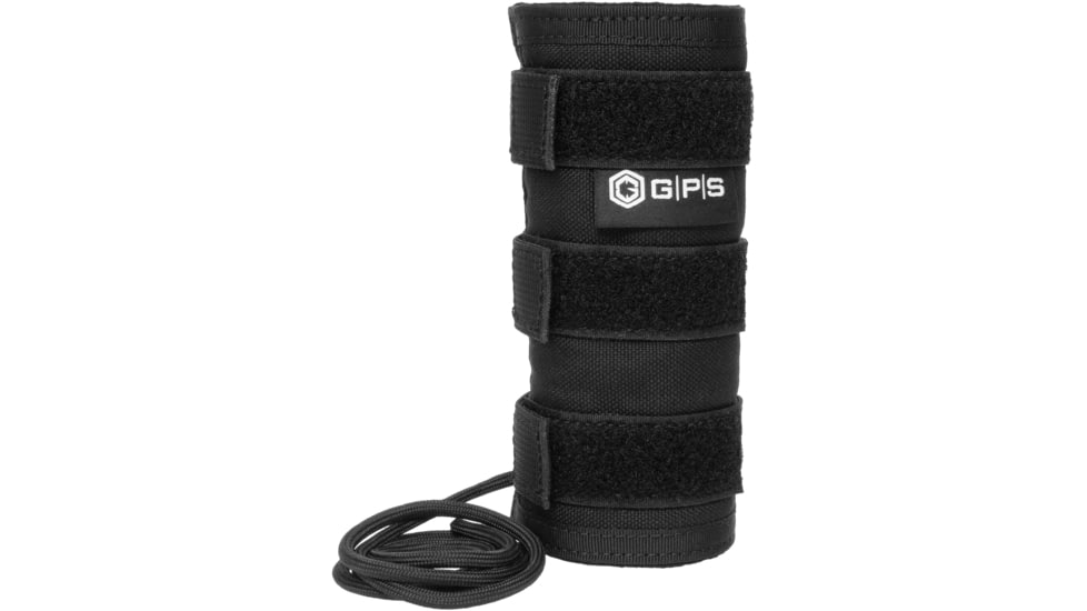 GPS Tactical Suppressor Cover, Black, 6in, GPS-T800-6B