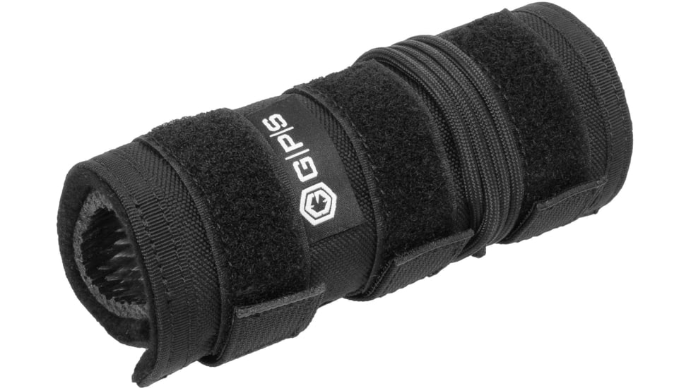 GPS Tactical Suppressor Cover, Black, 6in, GPS-T800-6B