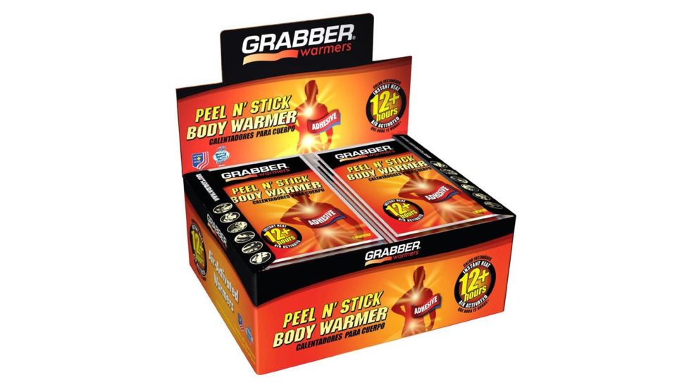 Grabber Adhesive Body Warmers, 40 pk. AWES-40