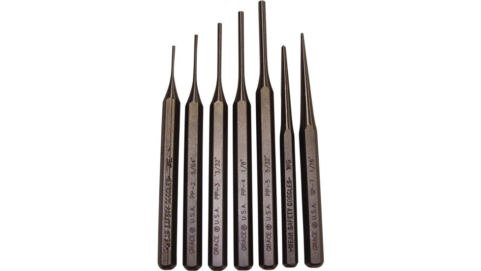 Grace USA Gun Care Steel Punch Set PS-7 