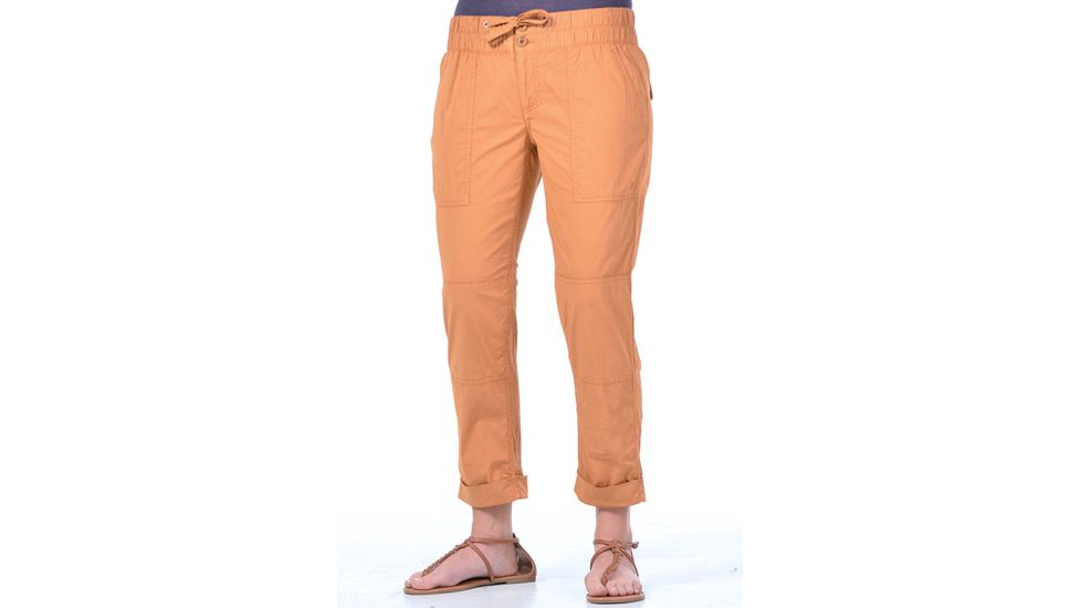 Gramicci Abby Poplin Capri - Women's-Honey Mustard-2