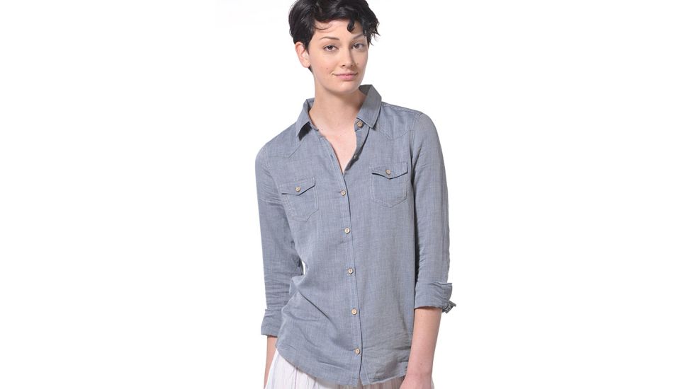Gramicci Didra Shirt - Women's-Classic Blue-Small