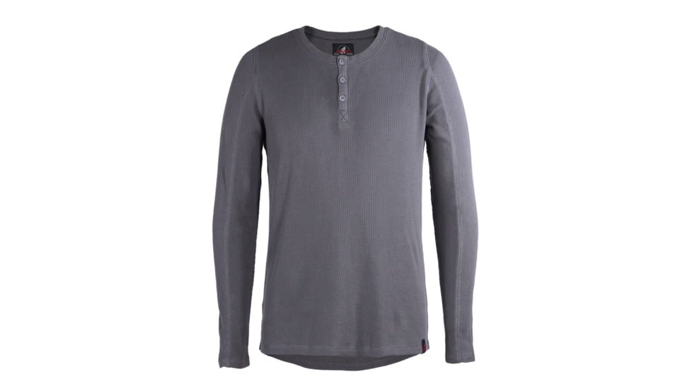 Gramicci Jak Henley Shirt - Mens, Asphalt Grey, Extra Large M-4202-YRASGXL