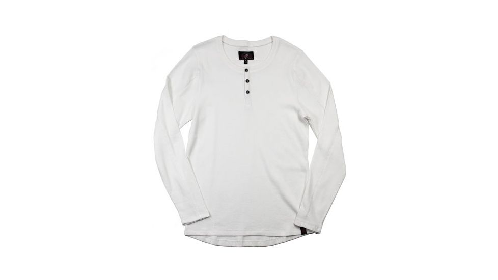 Gramicci Jak Thermal Henley - Mens-Off White-Large