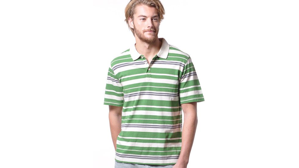 Gramicci Judson Polo - Men's-Willow Green-Small