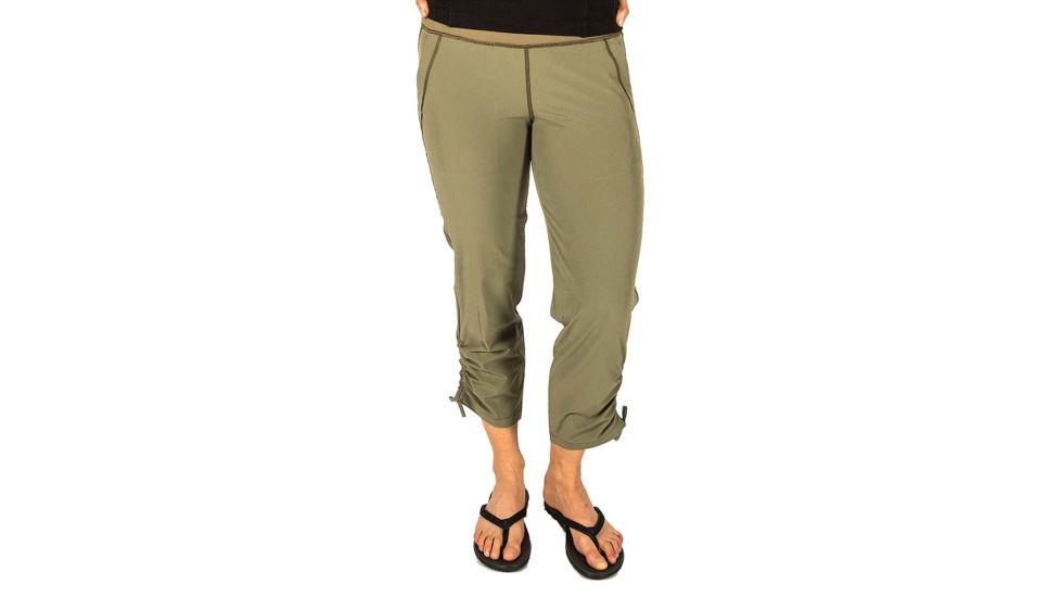 Gramicci Lite Flight Womens Capri, Sage Green, Large, WCA130-J3SGN-LG