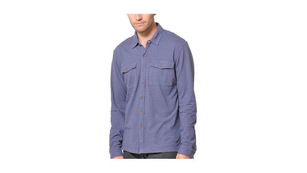 Gramicci Tyrol Shirt - Men's-Crown Blue-Medium