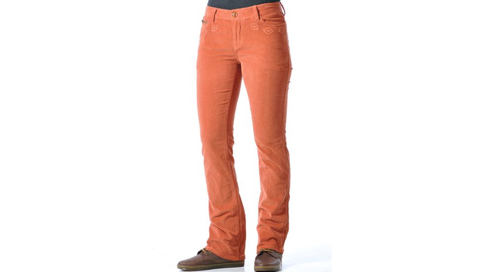 Gramicci Violet Stretch Corduroy Pant - Women's-Rocky Brown-Regular Inseam-2