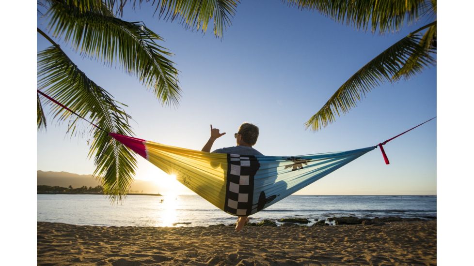 Grand Trunk Single Hammock - Jamie O'Brien Print, Jamie O'Brien SH-JOB