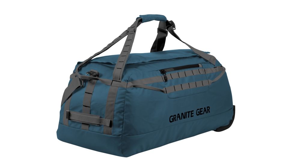 Granite Gear 36-inch Wheeled Packable Duffel, Basalt/Flint, 3015-5011