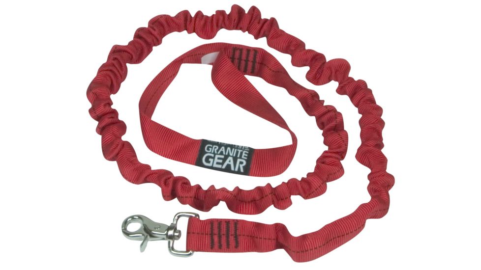 Granite Gear Absorber Dog Leash-Red