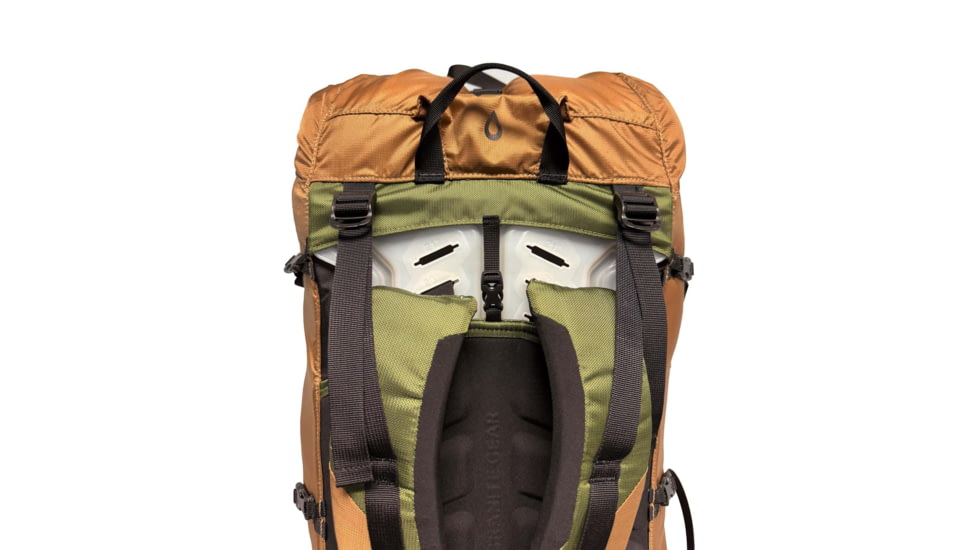 Granite Gear Blaze 60L Eco Backpack, Long Torso, Burbon/Pine, 60L, 52027-7005-PC