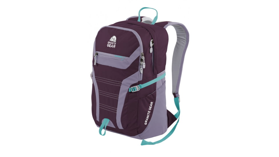 Granite Gear Champ Backpack Fits 15.5in Laptops, Gooseberry / Lilac / Stratos, 29.5 L 1000016-6005