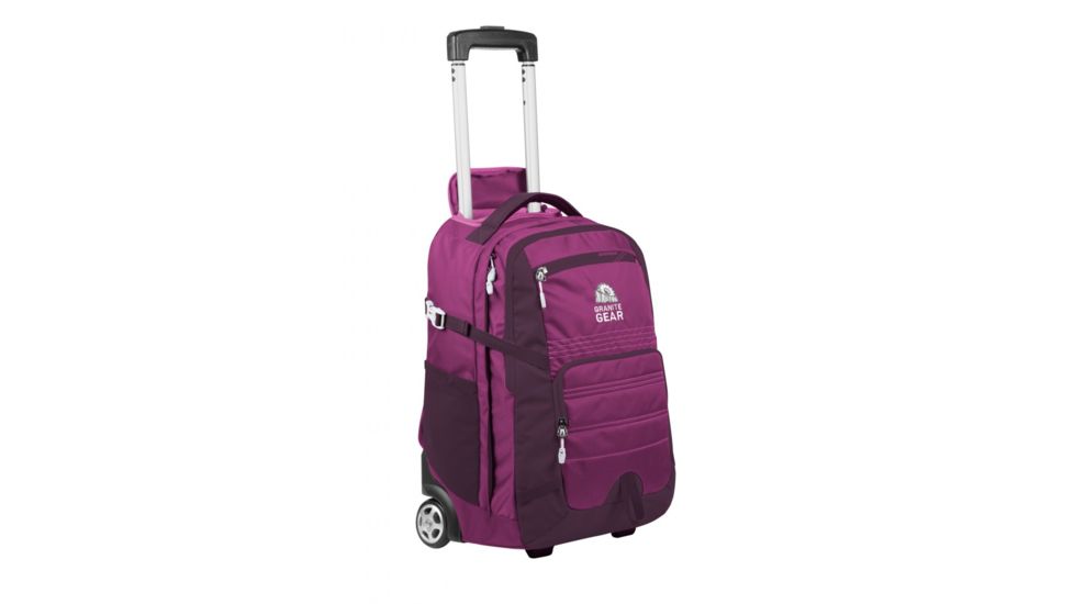 Granite Gear Haulsted Wheeled Backpack, Verbena/Goosberry/Chromium, 33L 1000033-6003