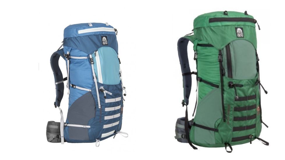 Granite Gear Leopard V.C. 46 Backpack, Bleumine, Fern/Boreal/Black