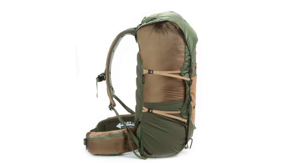 Granite Gear Perimeter 50 Backpack - Long, Bourbon / Pine, 21in - 24in, 5000153-7005