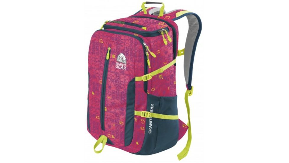 Splitrock Backpack-Skribble Stars/Basalt/Neolime
