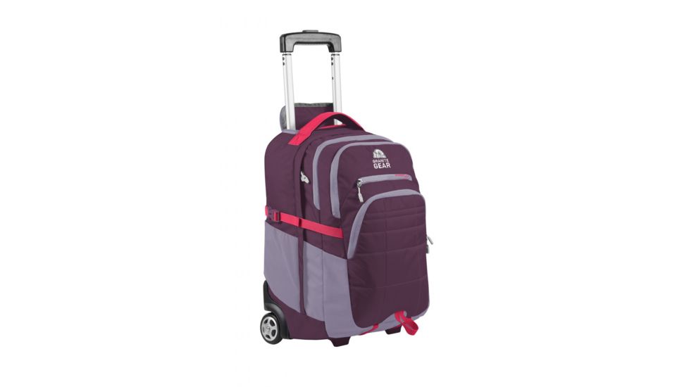 Granite Gear Trailster Wheeled Backpack, Gooseberry/Lilac/Watermelon, 39.5L 1000034-6005