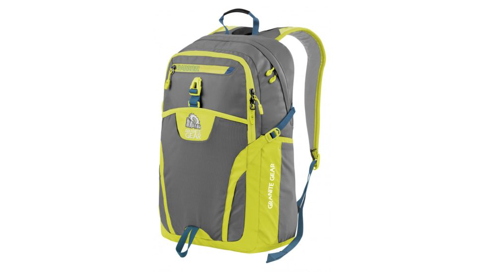 Granite Gear Voyageurs Backpack-Flint/Neolime/Bleumine