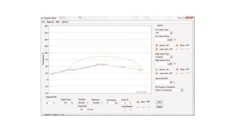 Grant Optima Labwise Software for GR150 and GP200 Circulators, Boekel Scientific LABWISE