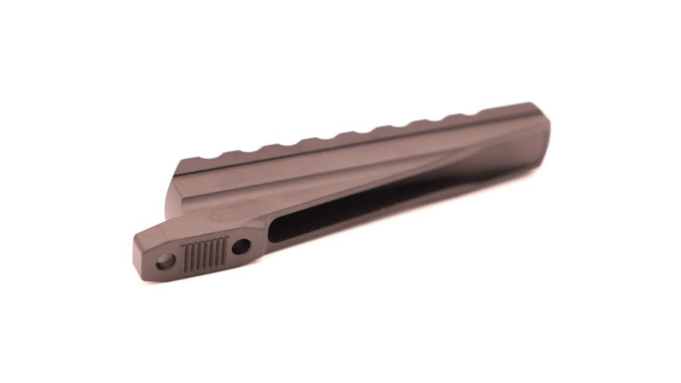 Gray Ops CNC Accessory Pic Rail - Long, Black, GO-PICLONG