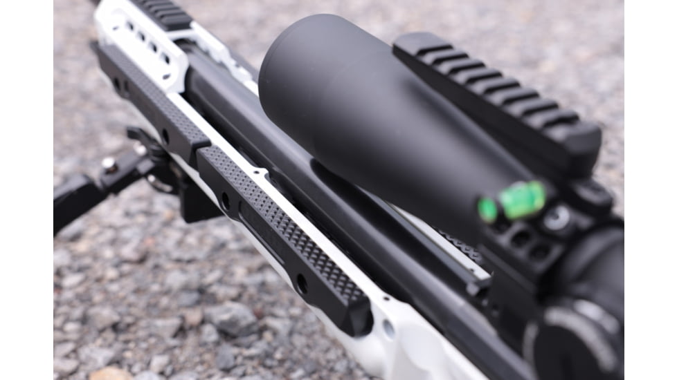 Gray Ops CNC Aluminum MPA BA Comp/Hybrid XL Rail, Black, GO-SRAXL-BA/HYBR