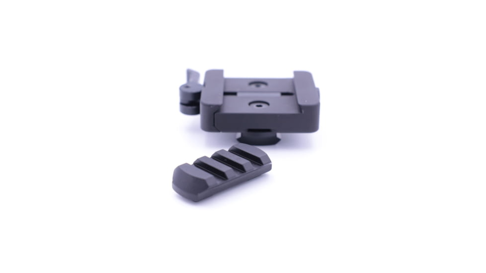 Gray Ops CNC Harris Throw Lever Arca Clamp, Black, GO-TLAHB