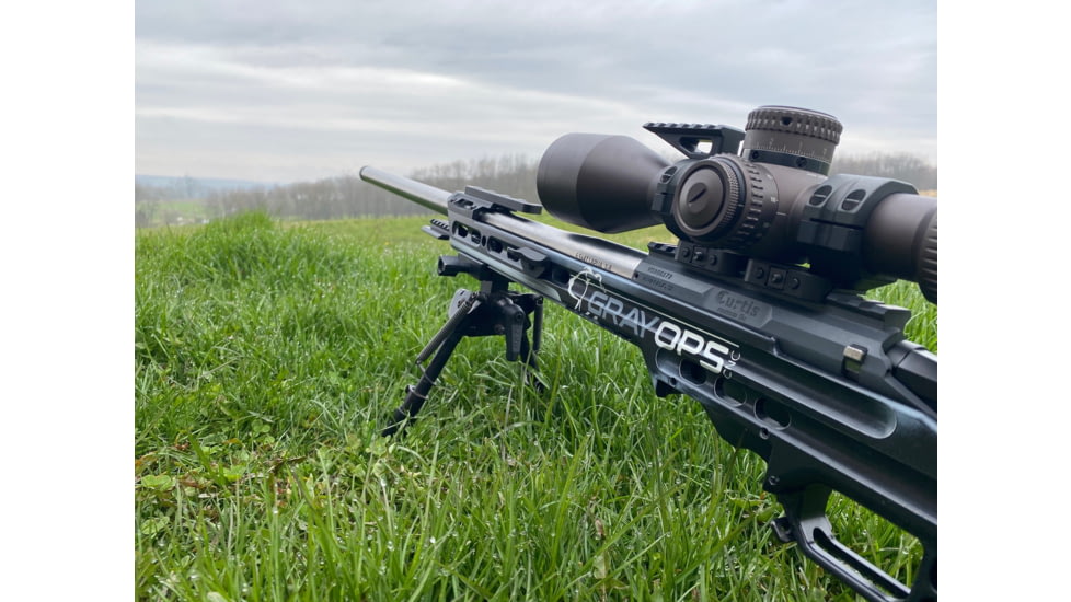 Gray Ops CNC BA Comp Adjustable Thumbrest, Black, GO-BATR