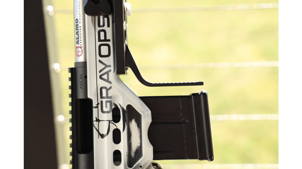 Gray Ops CNC Bag Stop - Mini Plate, Black, GO-BSTOPMINI