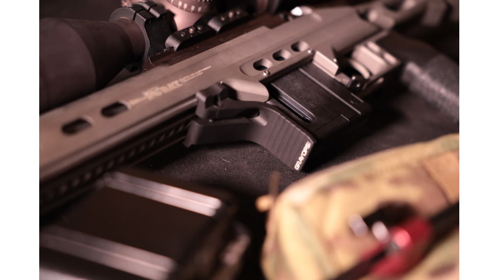 Gray Ops CNC Bag Stop - Shorty, Black, GO-BSTOPSHORT