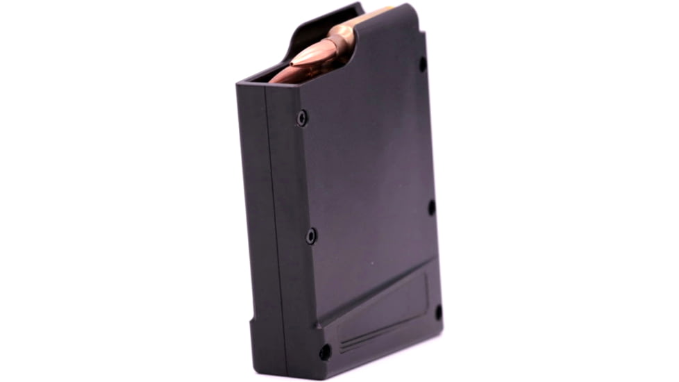 Gray Ops CNC BR/AW 10 Rounds Rifle Magazine, Black, 10, GO-AWBR10