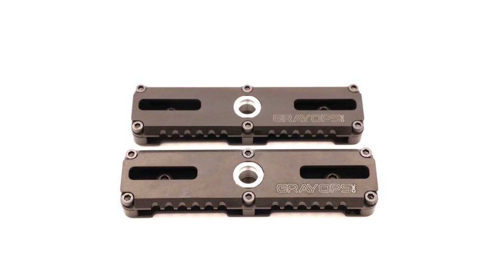 Gray Ops CNC Brass Hybrid Weight, Black, GO-HWB