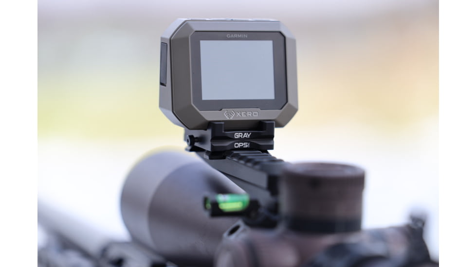 Gray Ops CNC Garmin Mount, Black, GO-GARMOUNT