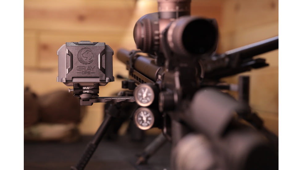 Gray Ops CNC Garmin Xero Bump Cover, Gun Metal, GO24-16